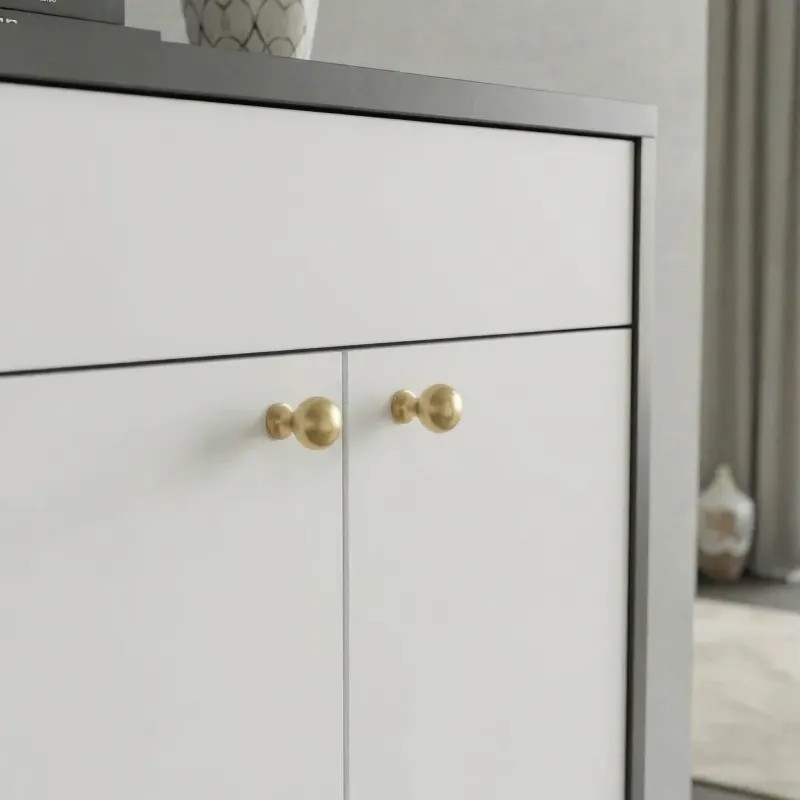 Griffknopf KAREN / Gebürstetes Gold