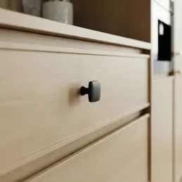 Knopfgriff LANDRA / Schwarz matt