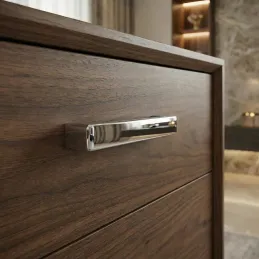 Griff LENA / Glänzendes Chrom