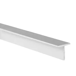 Universelle Verbindungsschiene für Arbeitsplatte 38 mm für gerade ABS-Kante / Aluminium