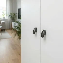 Knopfgriff BEATRIZ / Schwarz matt