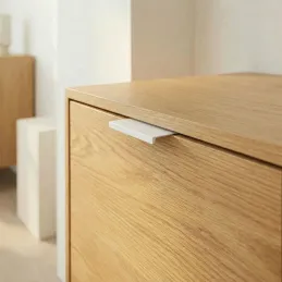 Griff für Türkante DIAZ / Weiß matt