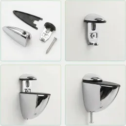 Regalhalter ARAGON / Glänzendes Chrom