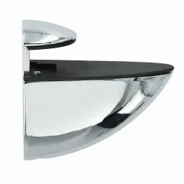 Regalhalter ARAGON / Glänzendes Chrom