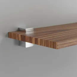 Regalhalter QUADRO Mini / Aluminium