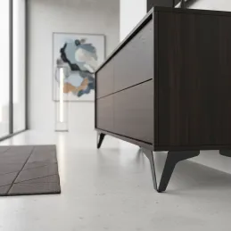 Möbelfuß VENEA / Schwarz matt