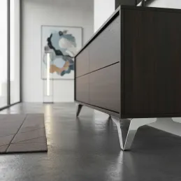 Möbelfuß VENEA / Chrom glänzend