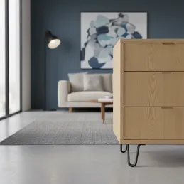 Möbelfuß WIRE / Schwarz matt