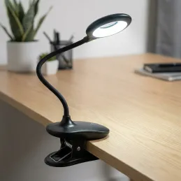 Tisch-LED-Lampe mit Tischbefestigung 4W ALBO / Schwarz