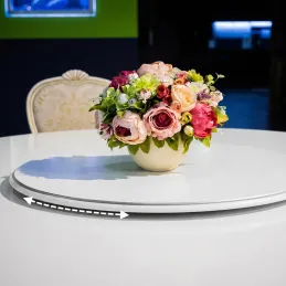 Drehbares System unter dem Regal oder TV 400 mm / Aluminium