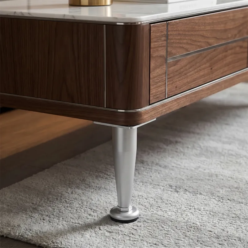 Möbelfuß EUROPE / Chrom matt