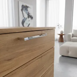 Griff OMEGA / Glänzendes Chrom