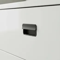 Griffmulde RAMONA / Schwarz matt