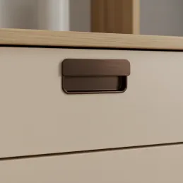 Griffmulde RAMONA / Dunkelbraun