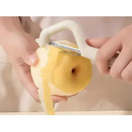 Universalschäler für Gemüse und Obst / Weiß