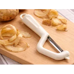Universalschäler für Gemüse und Obst / Weiß
