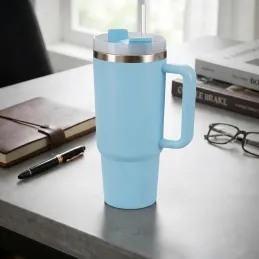 Thermobecher für Getränke TROPHY 1200 ml / Blau