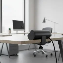 Elektrische Steckdose OFFICE 3x230V + 1xUSB C+A FRANZÖSISCH / Schwarz matt
