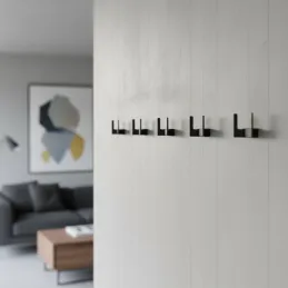 Garderobe LIMA / Schwarz matt
