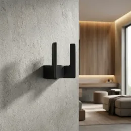 Garderobe LIMA / Schwarz matt