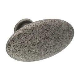 Griff ALFREDO Knopf / Stahl antik
