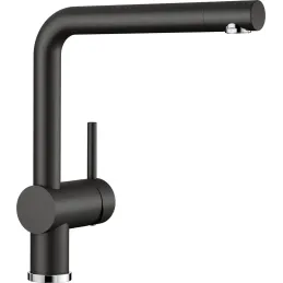 Blanco LINUS Silgranit Batterie / Schwarz matt