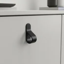Knopka DROP / Schwarz matt