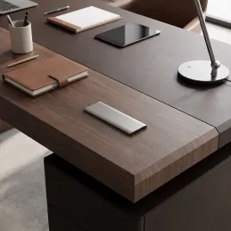SLIM BOX SCHUKO 3-fach Steckdosenleiste für den Innenbereich 230V + USB / Edelstahl