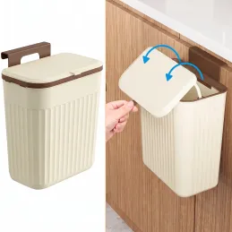Mülleimer BIBA für Türen 11L / Beige