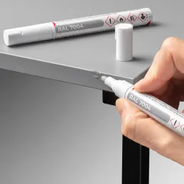 Retuschierstift für Möbel RETA 12ml / Grau RAL 7004