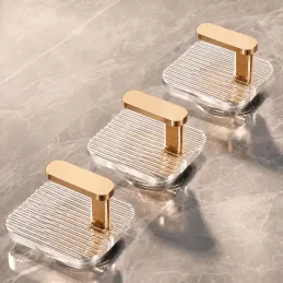 Selbstklebender Haken GLAMOUR / Gebürstetes Gold