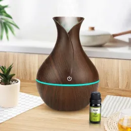 LED Aroma-Diffusor AROMA / Dunkle Walnuss