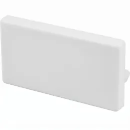 Endkappe für LED-Profil ZARIA - ohne Loch / Weiß matt