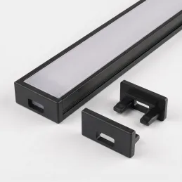 copy of Endstück für LED-Profil ZARIA - mit Loch / Weiß matt