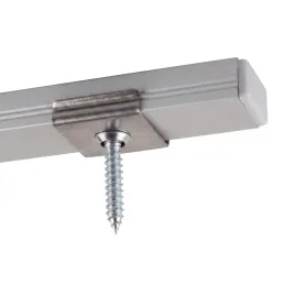 Befestigung des LED-Profils ZARIA / Edelstahl