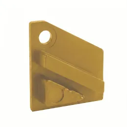 Satz mit 2 Endkappen für das Eck-LED-Profil ZARIA - mit Loch / Gold