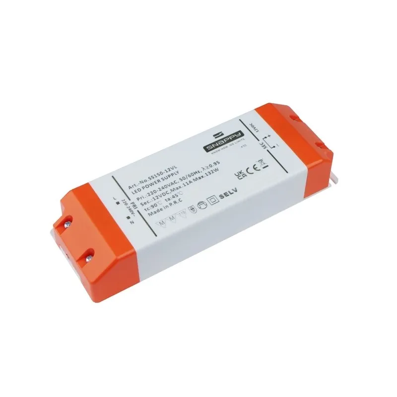 LED Trafo PREMIUM SLIM 12V DC / 132W