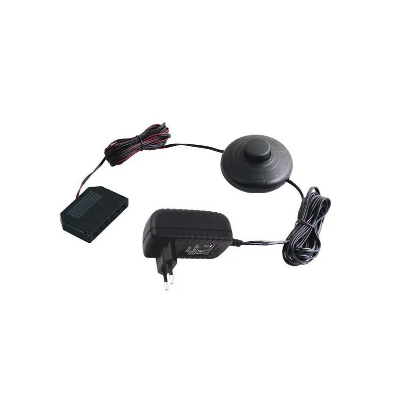 LED Trafo (Netzadapter) 12V MINI / mit Ausgangssteckern und Fußschalter
