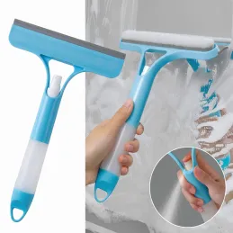 Fensterabzieher mit Sprühflasche