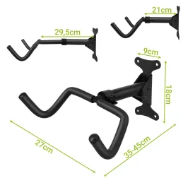 Wandhalterung für Fahrrad EASY HOLD / Schwarz