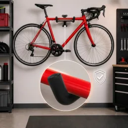 Wandhalterung für Fahrrad EASY HOLD / Schwarz