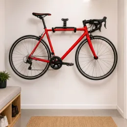 Wandhalterung für Fahrrad EASY HOLD / Schwarz