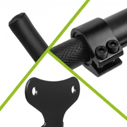 Wandhalterung für Fahrrad EASY HOLD / Schwarz