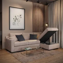 Hebemechanismus mit Feder für den Stauraum des Sofas / Anthrazit