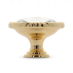 Knopfgriff VIVALDI mini / Gold glänzend