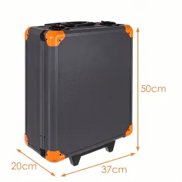 Werkzeugset 1000-teilig mit Aluminiumwagen / Anthrazit