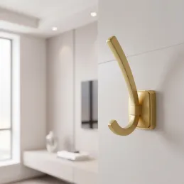 Garderobenhaken PORTAS / Gold matt