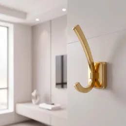 Garderobenhaken PORTAS / Gold glänzend