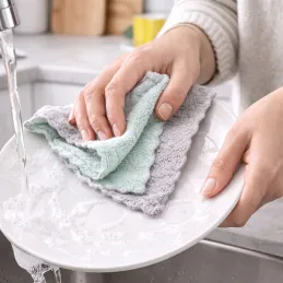 Set aus Mikrofaser-Reinigungstüchern TOPCLEAN - 10 Stück