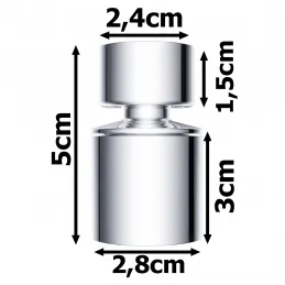 Perlator für Armatur DOX / Glänzendes Chrom